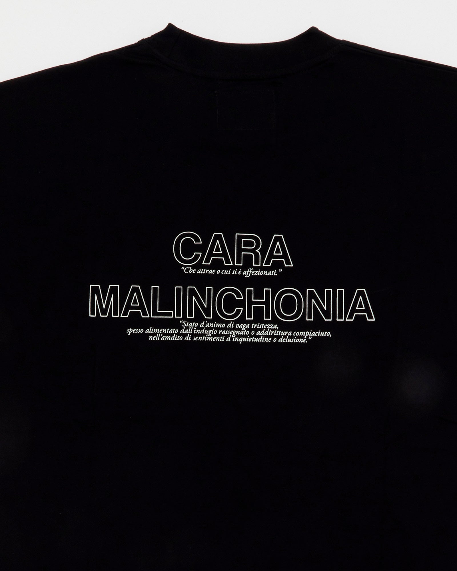 T-SHIRT CARA MALINCHONIA (Nera)