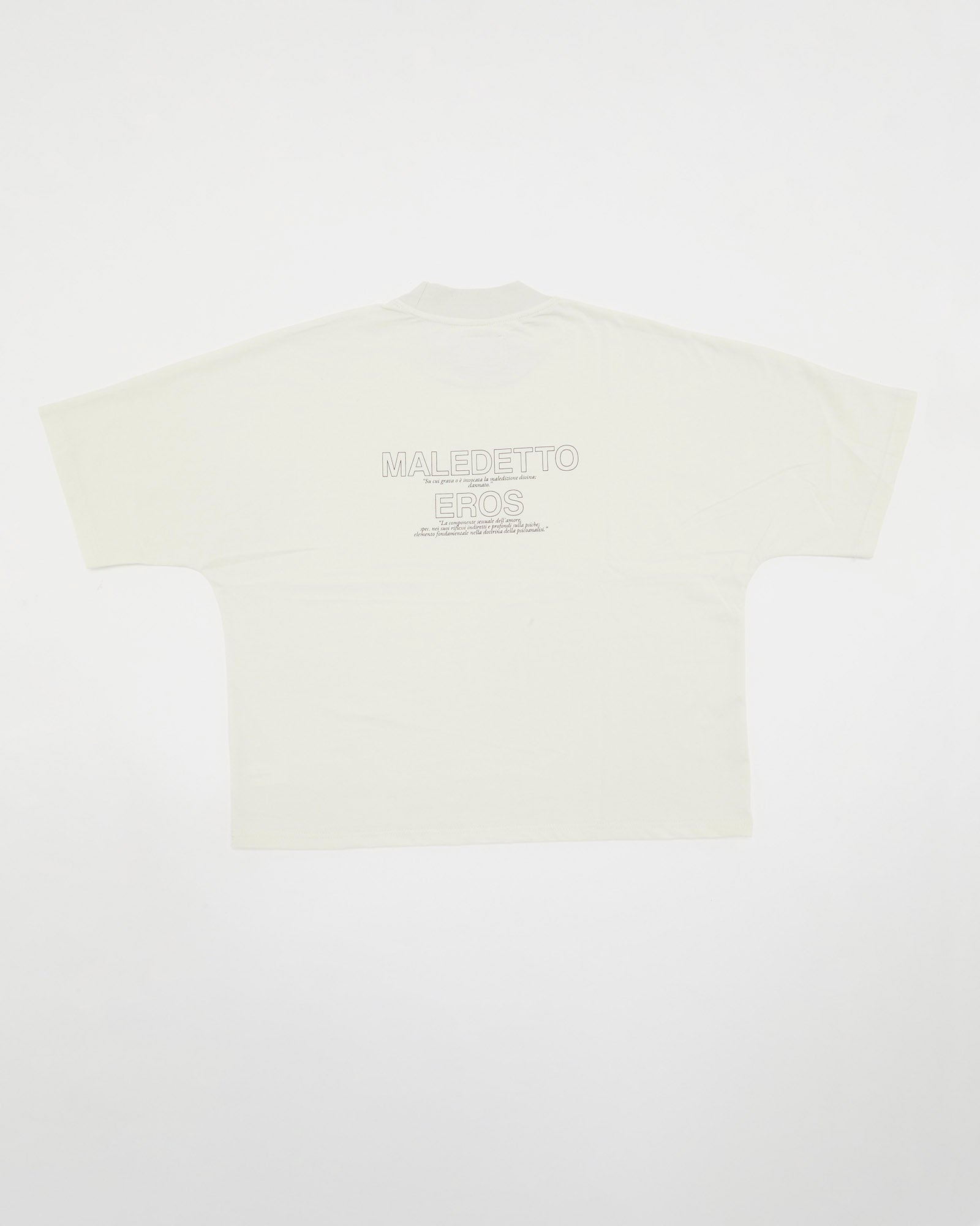 T-SHIRT MALEDETTO EROS (Bianca)