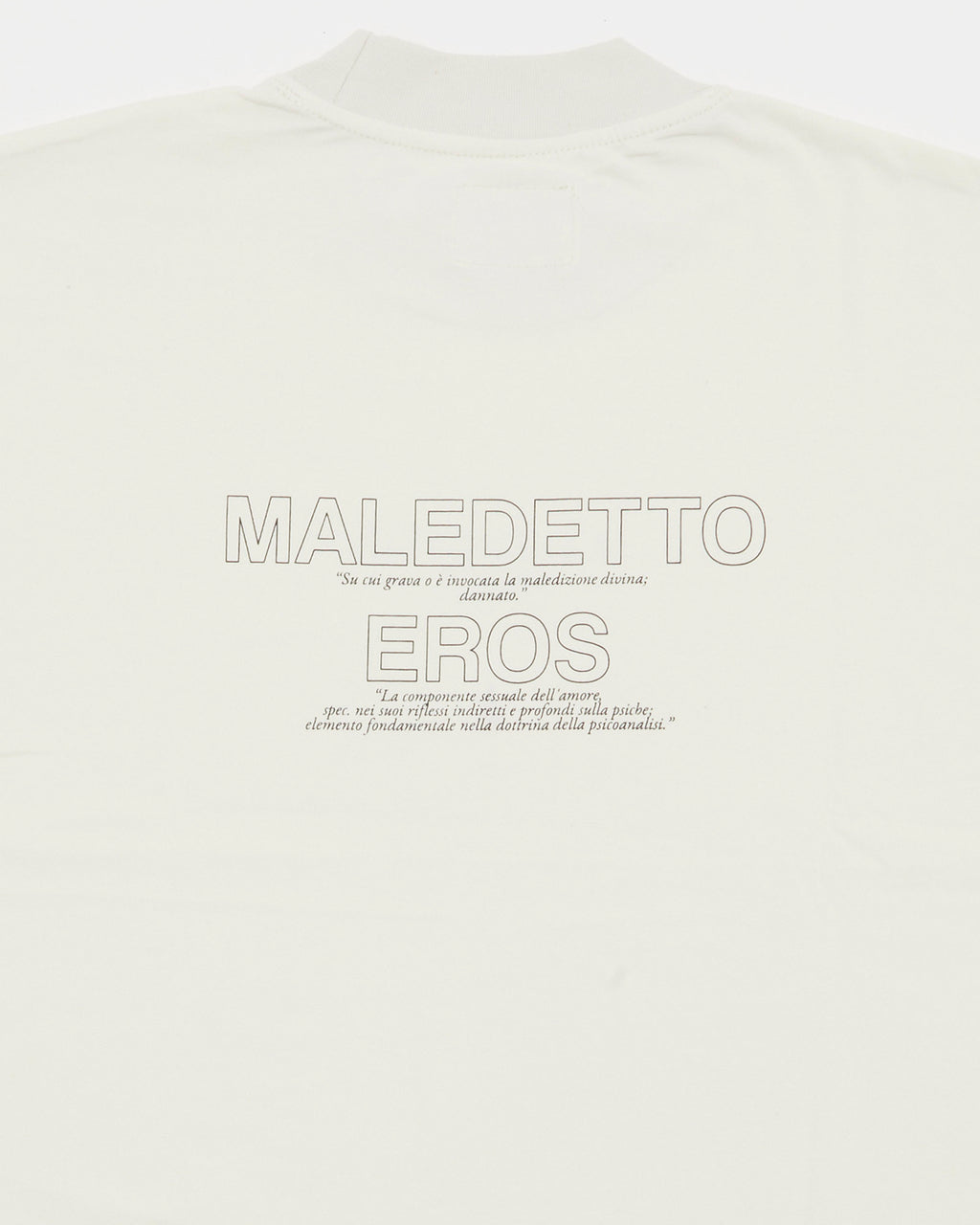 T-SHIRT MALEDETTO EROS (Bianca)