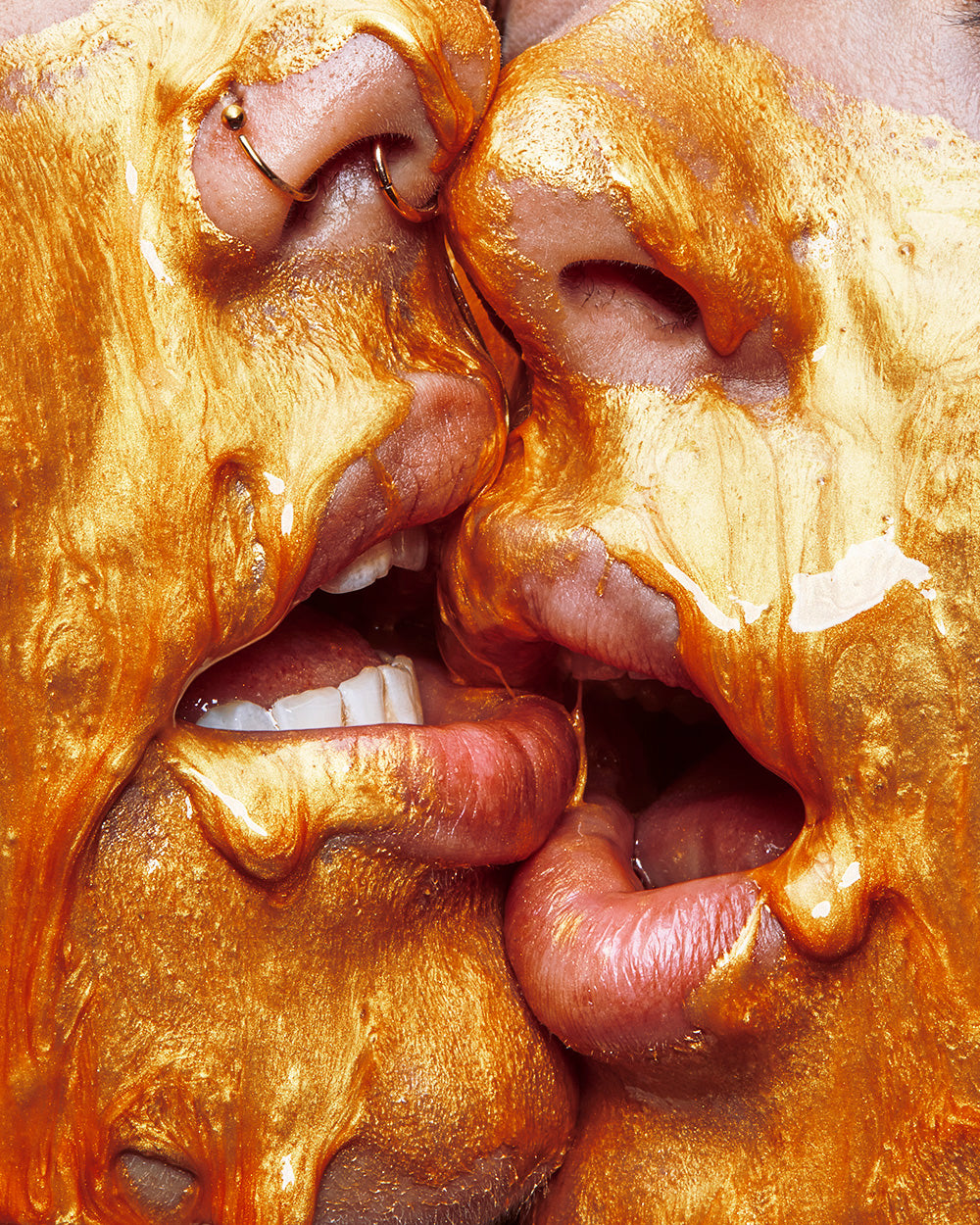 "melted,"