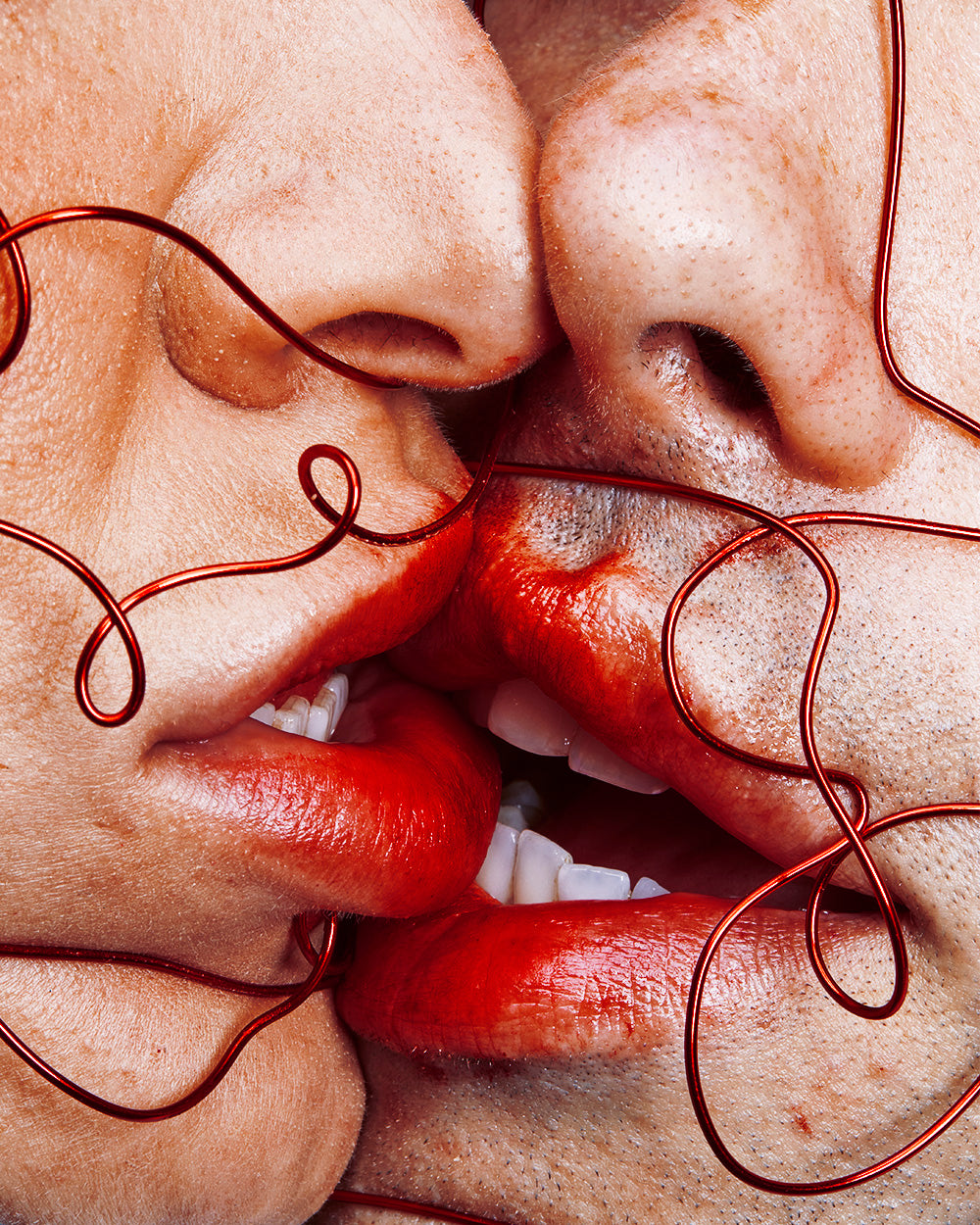 "trapped,"